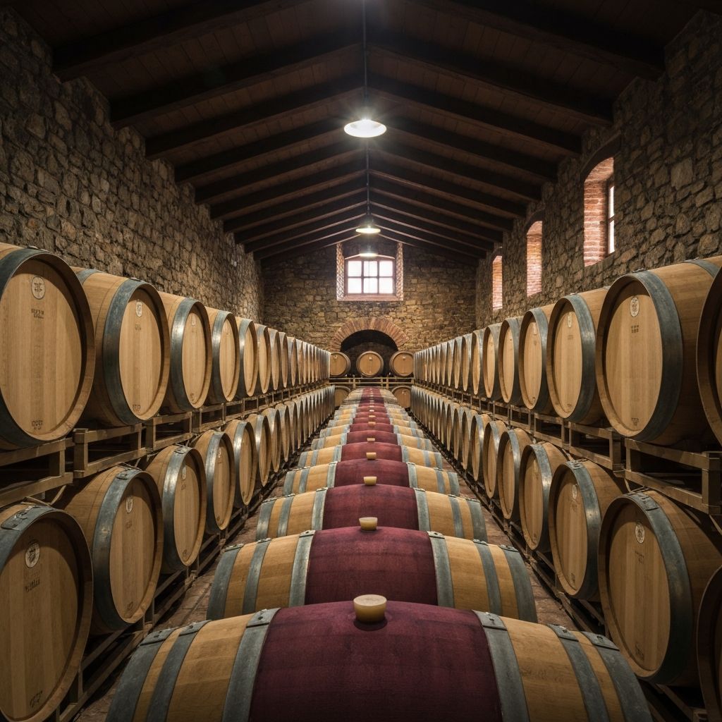 Bodega tradicional española con tecnología moderna